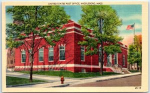 M-63219 United States Post Office Middleboro Massachusetts