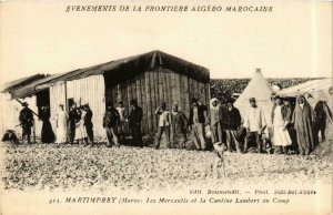 CPA AK Martimprey Les Mercantis et la cantine Lambert MAROC (720382)