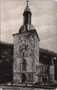 Norway Bergen Domkirken Vintage Postcard C060