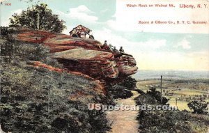Witch Rock on Walnut Mountain - Liberty, New York NY  