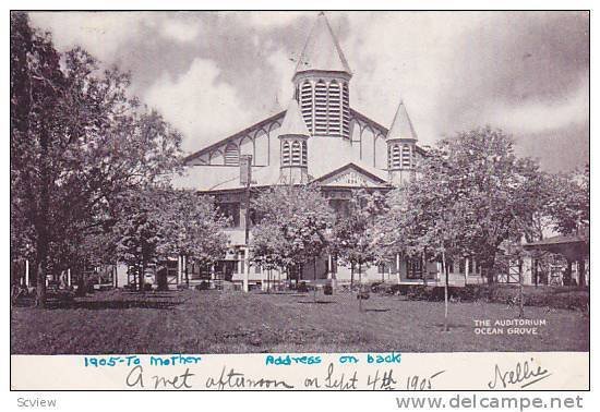 The Auditorium, Ocean Grove, New Jersey, 1900-1910s