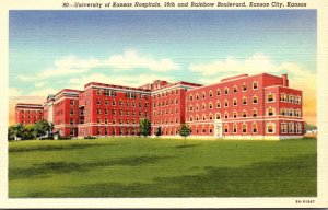 Kansas Kansas City University Of Kansas Hospitals Curteich