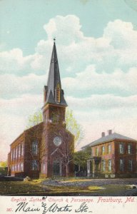 FROSTBERG , Maryland , 1900-10s ; English Lutheran Church & Parsonage