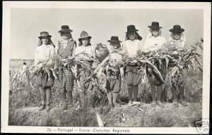 portugal, EVORA, Costumes Regionais (1954) RPPC