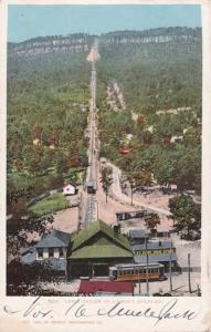 Cable Incline up Lookout Mountain near Chattanooga TN, Tennessee - pm 1905 - UDB