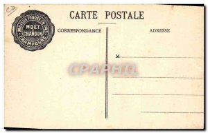 Old Postcard Folklore Wine Vineyards Champagne Moet et Chandon Preparation of...