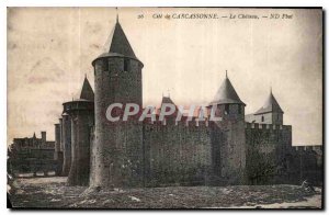 Postcard Old Cite Carcassonne Chateau