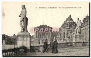 Old Postcard Palace of Versailles A Corner of Court & # 39Honneur