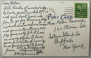 Vintage Postcard 1949 Weiner Roasters Deming Park Terre Haute Indiana (IN)