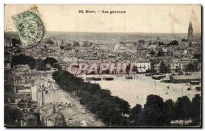 Old Postcard Niort General view