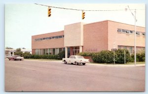 BIG SPRINGS, Texas TX ~ POLICE STATION Building c1960s Howard County  Postcard