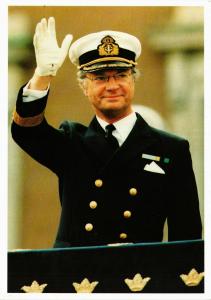 CPM AK HM King Carl XVI Gustaf of Sweden SWEDISH ROYALTY (845330)