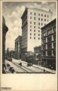Los Angeles CA Spring Street c1905 Postcard