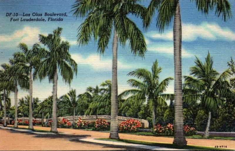 Florida Fort Lauderdale Las Olas Boulevard Curteich