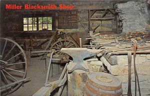Miller Blacksmith Shop Occupation, Blacksmith Unused 