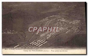 Postcard Old Camp Valdahon Doubs View taken in Airplane