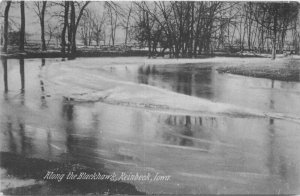 Along Blackhawk Reinbeck Iowa #61595 1908 Postcard 20-12186