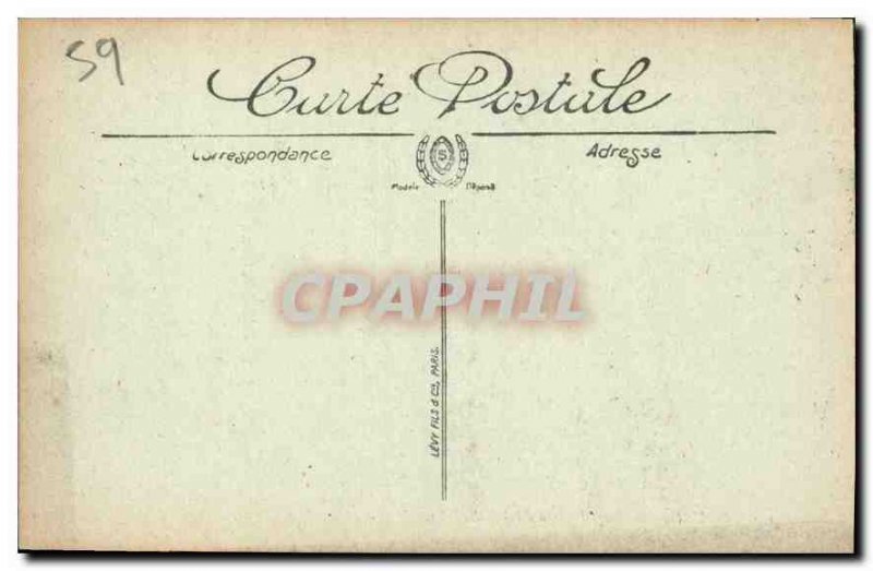 Old Postcard Douai Gothic Dining City Hotel