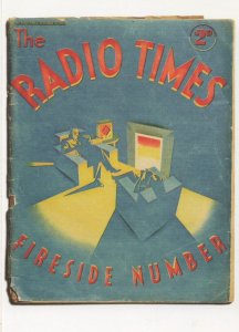 BBC Radio Times Fireside Number 15 November 1935 Postcard