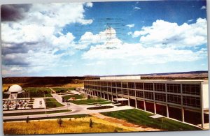 Postcard CO Colorado Springs Air Force Academy Planetarium Arnold Hall Admin