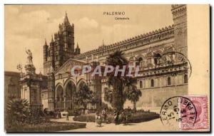 Postcard Old Cathedral Palemo