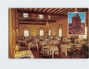 Postcard Terrace Dining Room Battery Park Hotel Asheville North Carolina USA