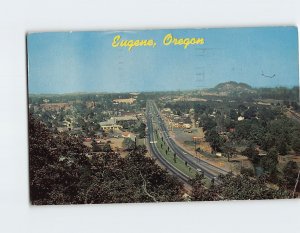 Postcard From heights looking north, Eugene, Oregon