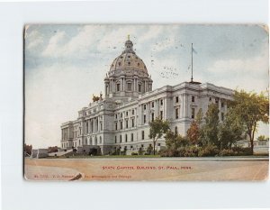 Postcard State Capitol Building, St. Paul, Minnesota