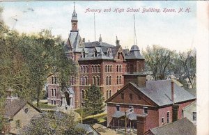 Armory and High School Building Keene New Hampshire 1907