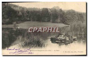 Old Postcard Chateau de Dampierre S and O Park
