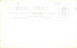 J61/ Pauls Valley Oklahoma RPPC Postcard c1940s Community Building  60