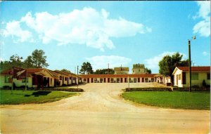 Custer, SD South Dakota  ROCKET COURT MOTEL  Highway 16 & 85A Roadside  Postcard