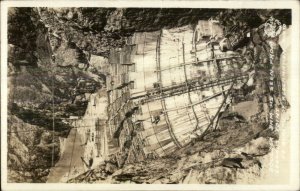 Boulder Dam Bureau of Reclamation Frasher's Real Photo Postcard