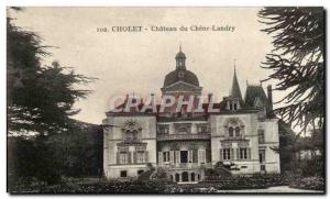 Old Postcard Cholet Chateau du Chene Landry