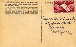 NY - Tarrytown. Philipse Castle Foreroom