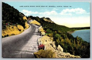 Mt. Bonnell  Austin  Texas  Postcard