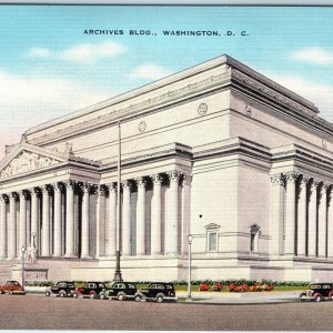 c1940s Washington DC Archive Building Archival Library Museum PC Corinthian A228