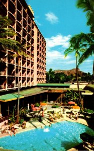 Hawaii Waikiki Biltmore Hotel Pool Terrace