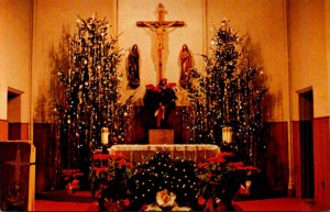 New Jersey Denville St Francis Health Resort Chapel At Christmas Time