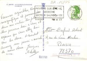 BR14874 Viviers sur Rhone   france