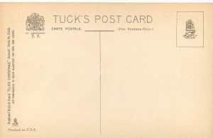 Tuck Glad Christmas 553 Postcard A Stocking Full Of Gladness May Santa Bring