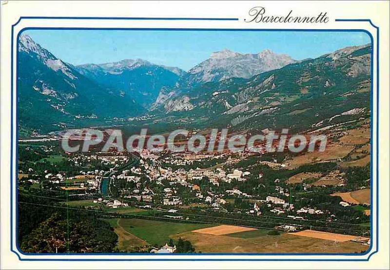 Postcard Modern Barcelonnette Alpes de Haute Provence (alt 1133 m)