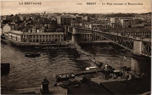 CPA La Bretagne BREST - Le Pont tournant et Recouvrance (252890)