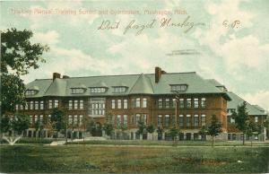 MI, Muskegon, Michigan, Hackley Manual Training School and Gymnasium, No. 105