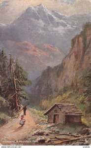 NORWAY, A Mountain Path near EIDE, 1900-10s; TUCK 7394