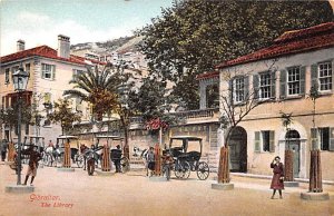 The Library Gibraltar Postcard.