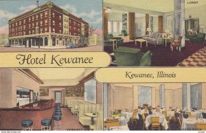 KEWANEE , Illinois , 1930-40s ; Hotel Kewanee