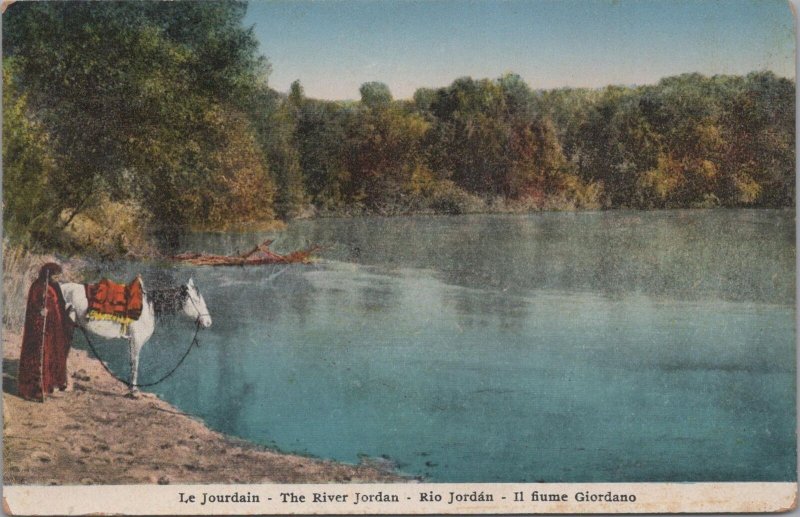 Postcard The Jordan River Israel