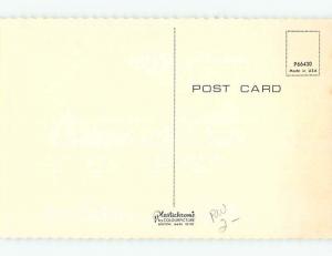 Pre-1980 HUMANIZED BUNNY RABBIT SICK IN BED WITH THERMOMETER HL3564