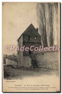 Old Postcard Provins La Tour Du Executioner 1788